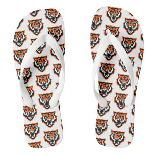 Idaho State University Bengals Spirit Design Flip Flops