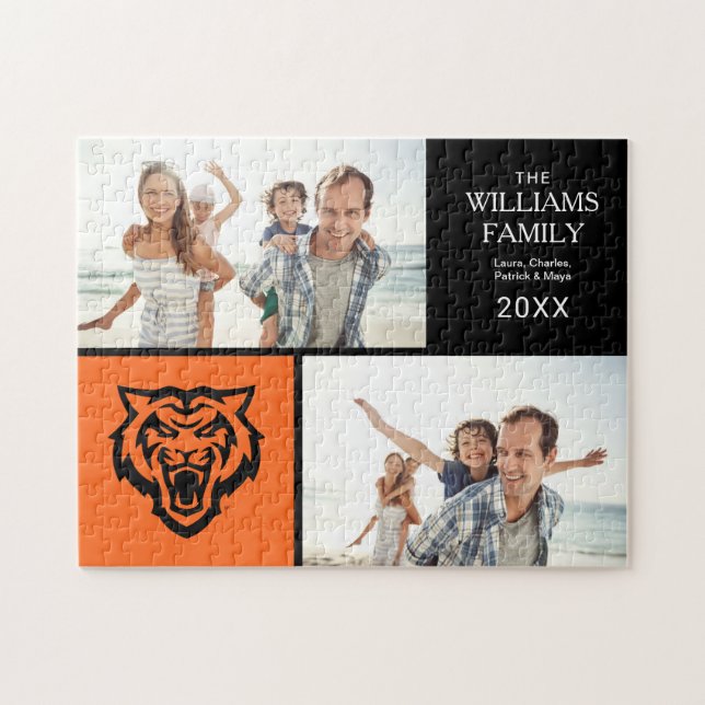 Idaho State University Bengals Spirit Design Jigsaw Puzzle (Horizontal)