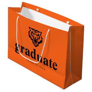 Idaho State University Bengals Spirit Design Large Gift Bag