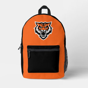 Idaho State University Bengals Spirit Design Printed Backpack