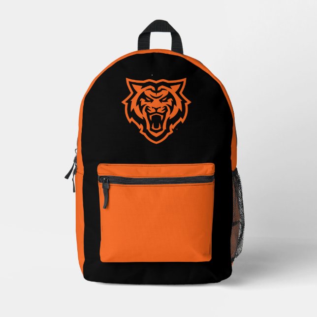 Idaho State University Bengals Spirit Design Printed Backpack (Front)