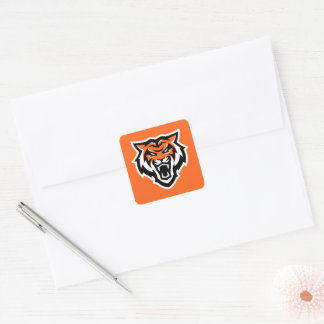Idaho State University Bengals Spirit Design Square Sticker