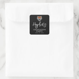 Idaho State University Bengals Spirit Design Square Sticker