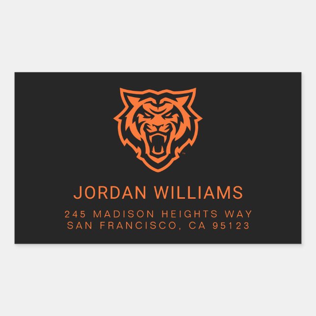 Idaho State University Bengals Spirit Design Sticker (Front)