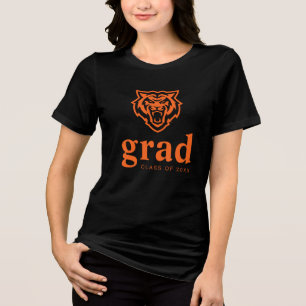 Idaho State University Bengals Spirit Design Tri-Blend Shirt
