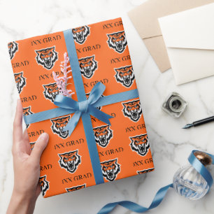 Idaho State University Bengals Spirit Design Wrapping Paper