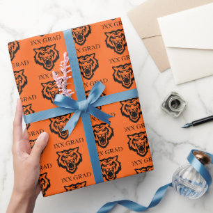 Idaho State University Bengals Spirit Design Wrapping Paper