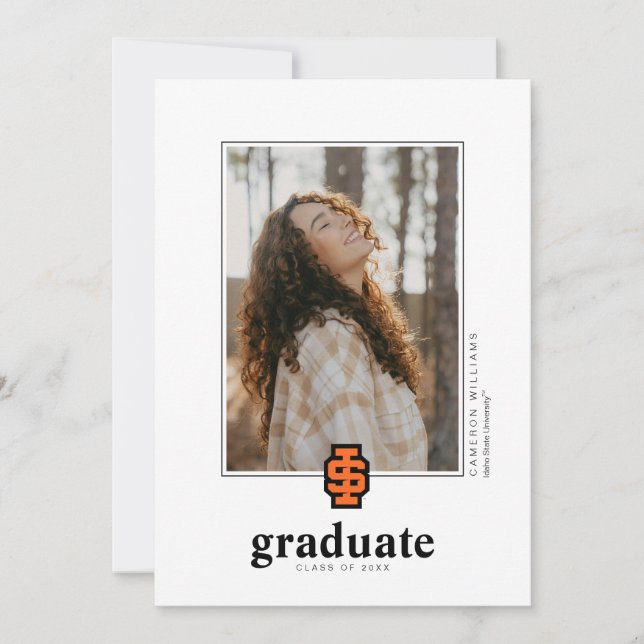 Idaho State University Bold Bengals Logo Announcement (Front)