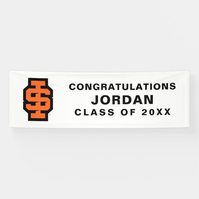 Idaho State University Bold Bengals Logo Banner (Horizontal)