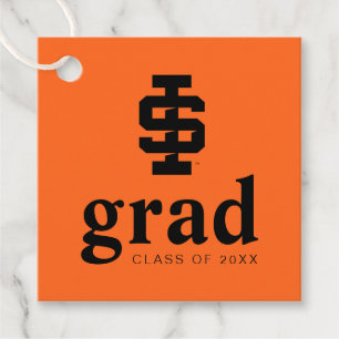 Idaho State University Bold Bengals Logo Favour Tags