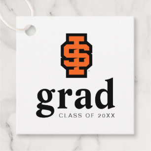 Idaho State University Bold Bengals Logo Favour Tags