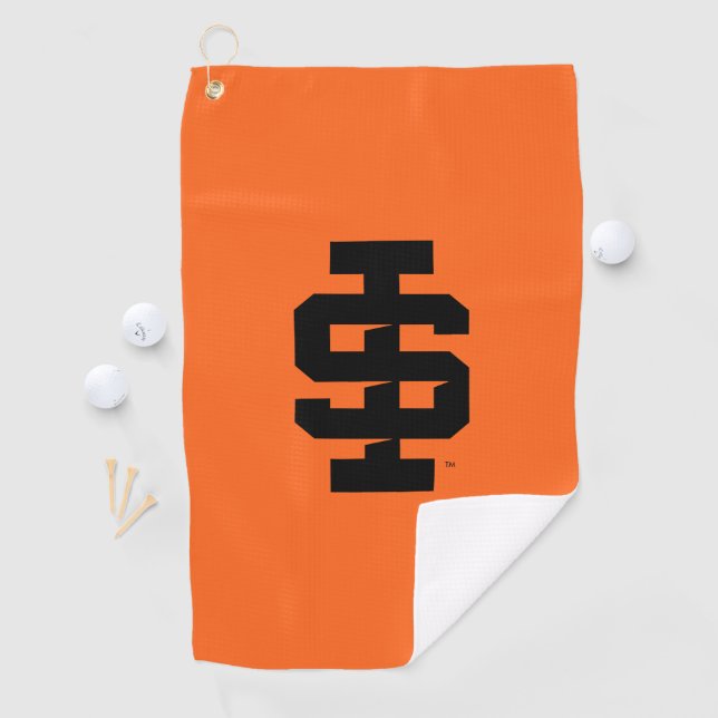 Idaho State University Bold Bengals Logo Golf Towel (InSitu)