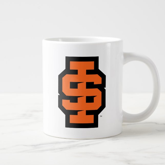 Idaho State University Bold Bengals Logo Large Coffee Mug (Right)