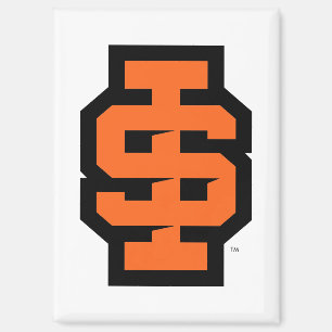 Idaho State University Bold Bengals Logo Magnet