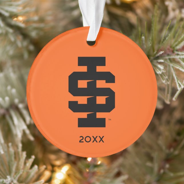 Idaho State University Bold Bengals Logo Ornament (Tree)