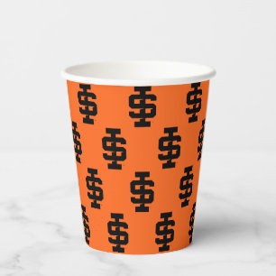 Idaho State University Bold Bengals Logo Paper Cups