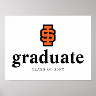 Idaho State University Bold Bengals Logo Poster