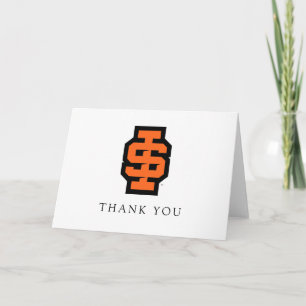 Idaho State University Bold Bengals Logo Thank You Card