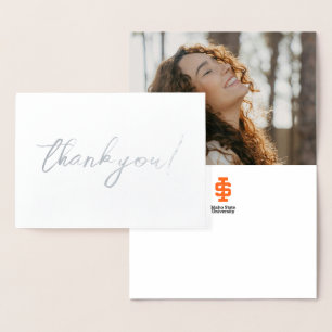 Idaho State University Official Logo Design Foil Card