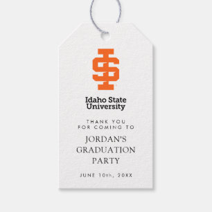 Idaho State University Official Logo Design Gift Tags