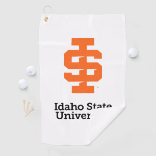 Idaho State University Official Logo Design Golf Towel
