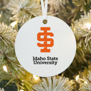 Idaho State University Official Logo Design Metal Ornament