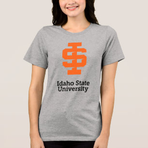 Idaho State University Official Logo Design Tri-Blend Shirt