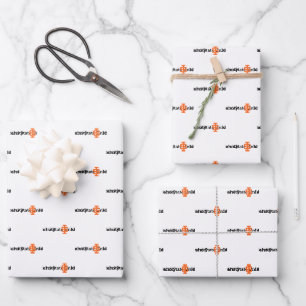 Idaho State University Official Logo Design Wrapping Paper Sheet