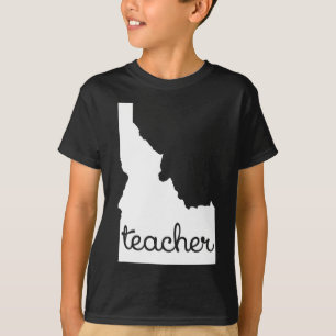 Idaho Teacher Outing Gift Cool Motivational Countr T-Shirt