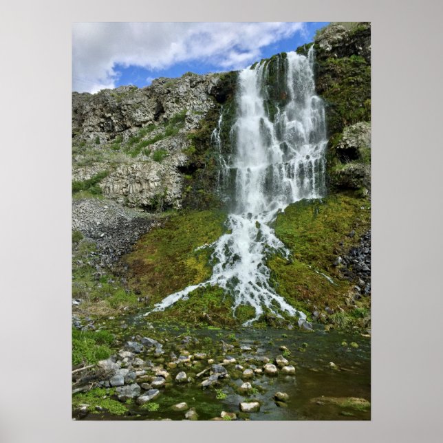 Idaho Thousand Springs Falls Print (Front)