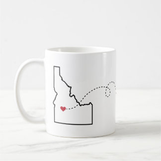 Idaho to Missouri - Heart2Heart Coffee Mug
