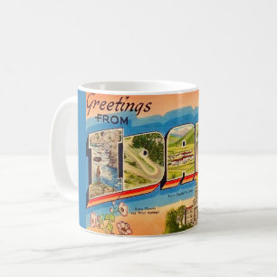Idaho Vintage Postcard Coffee Mug