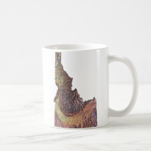 Idahoan Flag + Map Mug