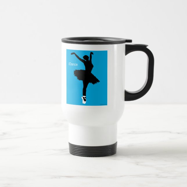 iDance (Blue) Travel Mug (Right)