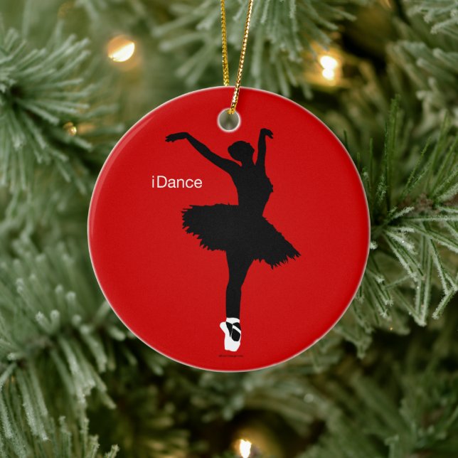 iDance Ceramic Ornament (Tree)