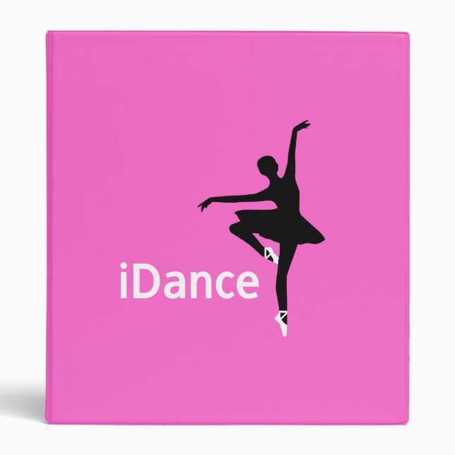 iDance (I Dance) Avery Binder (Front)