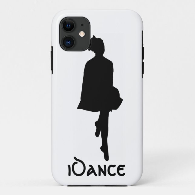 iDance Irish Dancer Silhouette Case-Mate iPhone Case (Back)