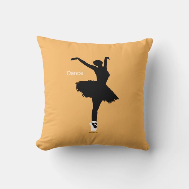 iDance Throw Pillow (Front)