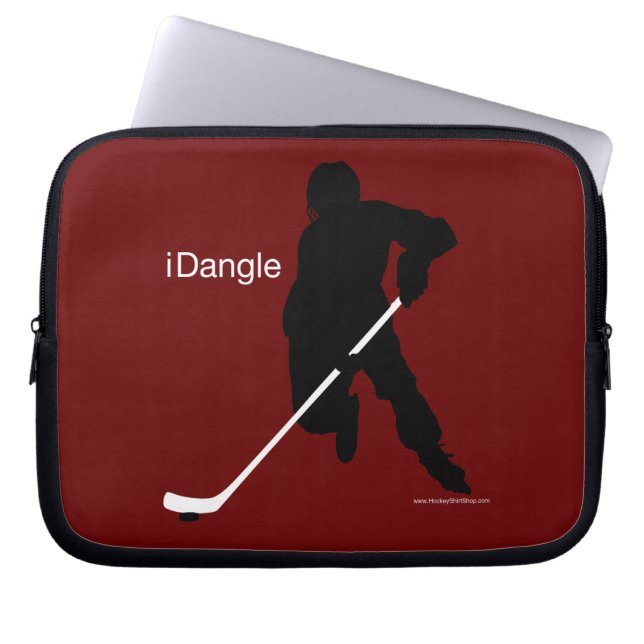 iDangle (Hockey) Laptop Sleeve (Front)