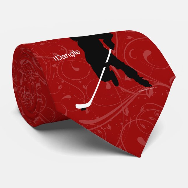 iDangle (Hockey) Tie (Rolled)