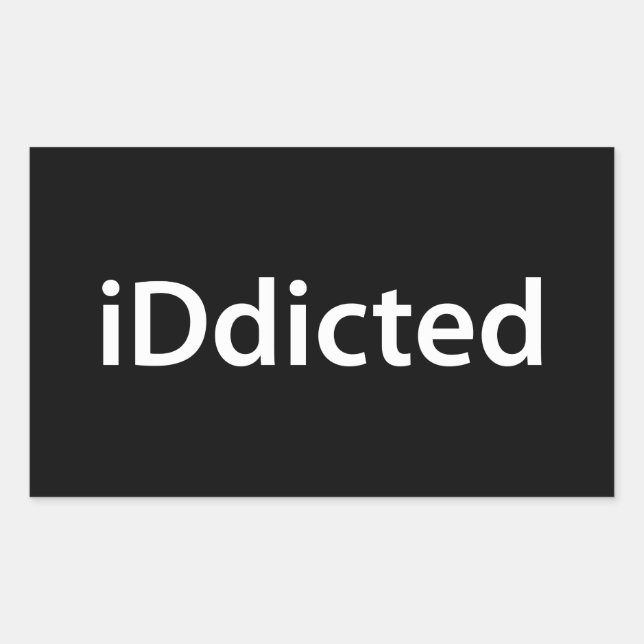 iDdicted Sticker (Front)