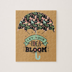 Idea Bloom Umbrella Jigsaw Puzzle