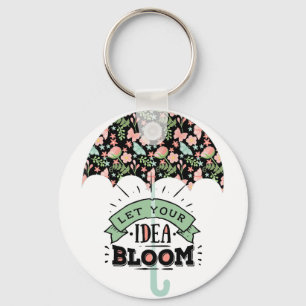Idea Bloom Umbrella Keychain