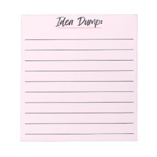 Idea Dump Notepad - Jot Down Ideas