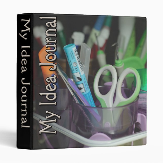 Idea Journal Album Binder (Front/Spine)