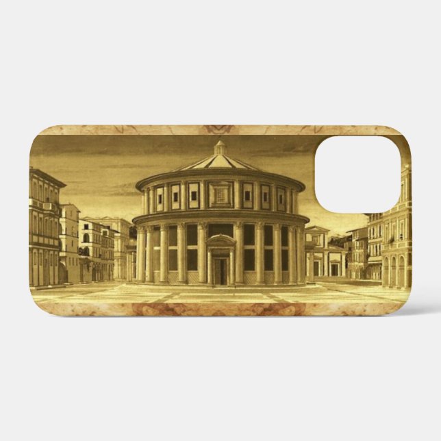 IDEAL CITY.Antique Parchmentt Case-Mate iPhone Case (Back (Horizontal))