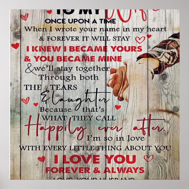 Ideal Decoration | To My Wife Letter | To My Wife (Front)