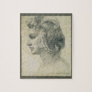 Ideal Head of a Woman by Michelangelo Jigsaw Puzzle