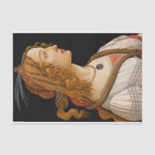 Idealised Portrait of a Lady by Sandro Botticelli Tissue Paper