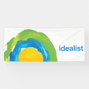 Idealist Banner (customize size + material)